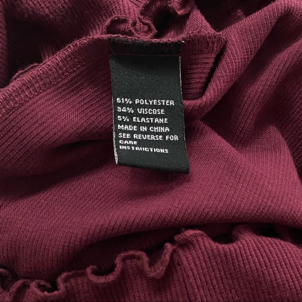 Sportsgirl - Maroon Skivvy - Picture 4 of 6